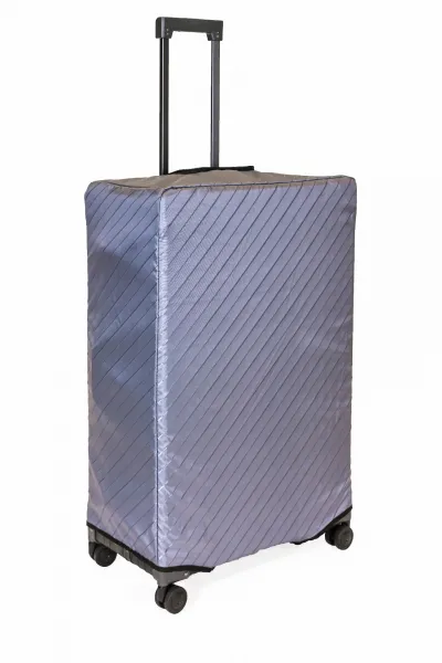 26" TRAVELER" - SAPPHIRE - The Elegant Aluminum Suitcase for Luxurious Adventures and Stylish Traveling
